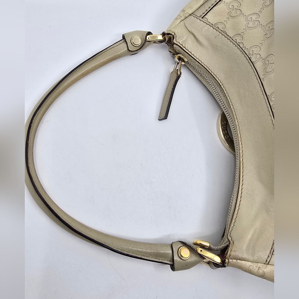 Gucci GG Guccissima Large D-Ring Abbey Hobo Bag - Picture 11 of 16